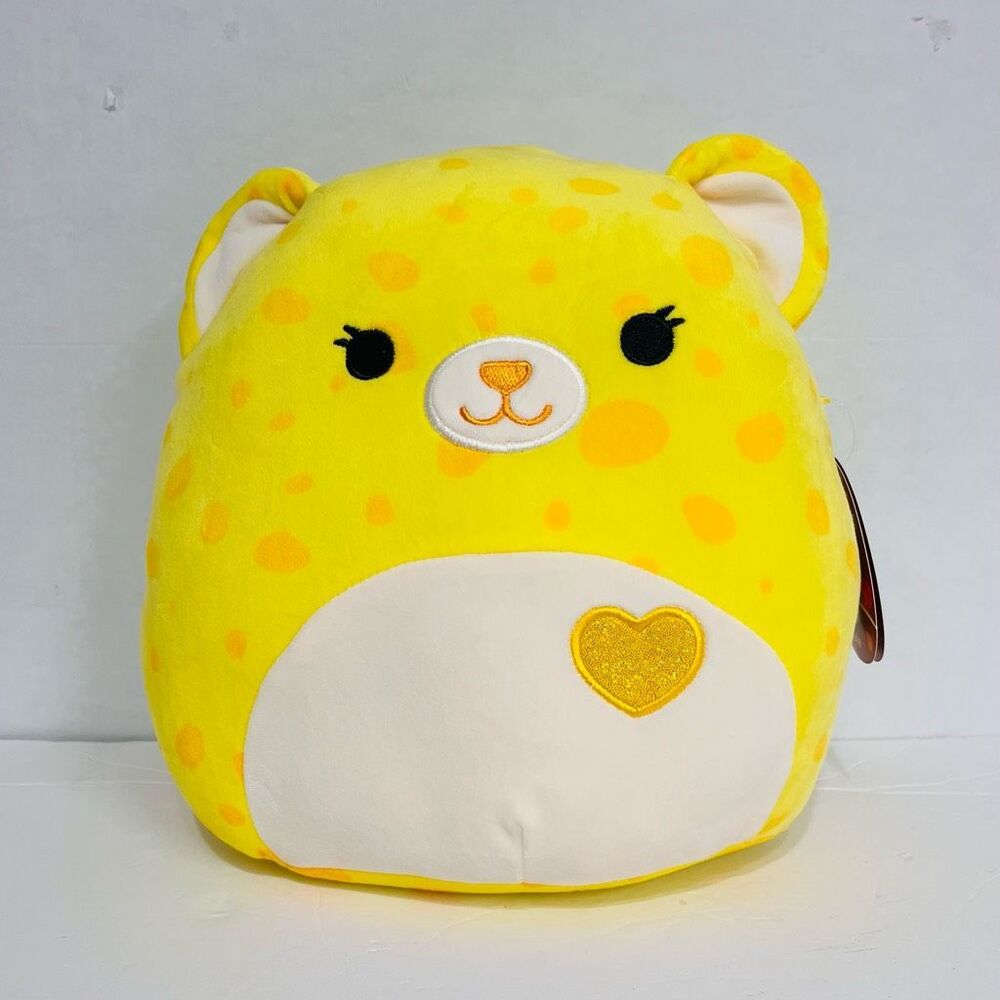 Squishmallows Lexie The Cheetah   11”   NWT
